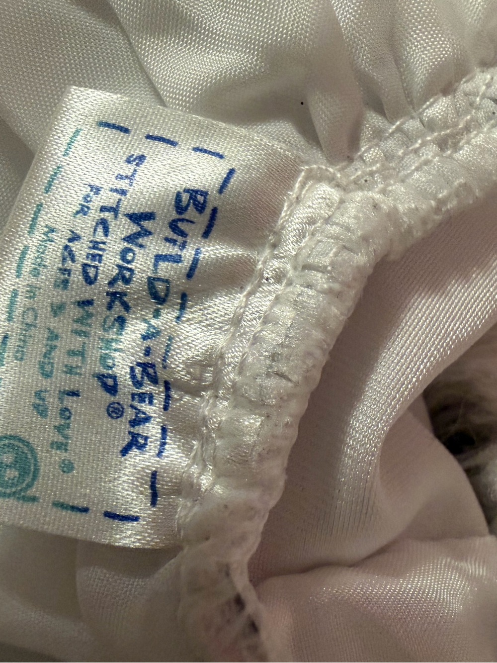 Build a Bear Dress White Sequin - Picture 4 of 5